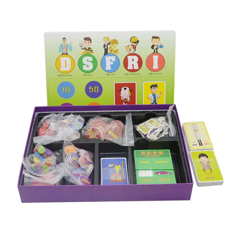 New Design Custom Printing Educational Smart Board Game For Adult