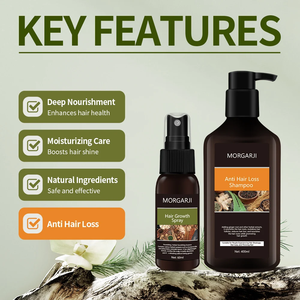 Factory direct sales hot sale Lasting Styling No Residue Support OEM/ODM 60ML Hair Repair Growth spray