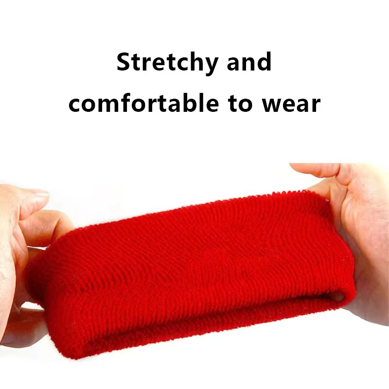 Factory Wholesale Price Thin Sweat absorption Wrist Brace football tennis sport wristbands sweatband with logo custom for Unisex