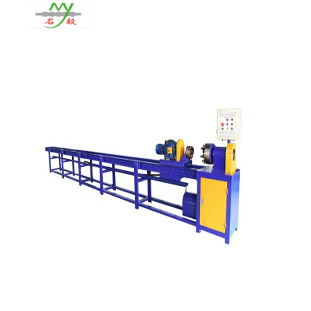 Round balusters tube wrought iron twisting machine