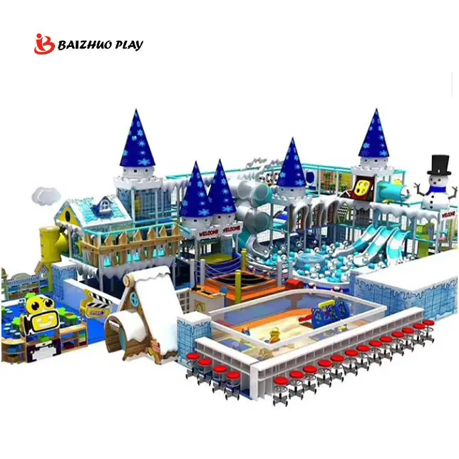 Playground Indoor Play Equipment Hight Quality Set 2022 Adult Kids Trampolin Top Selling Soft Gsd 6Ft 16Ft Trampolines