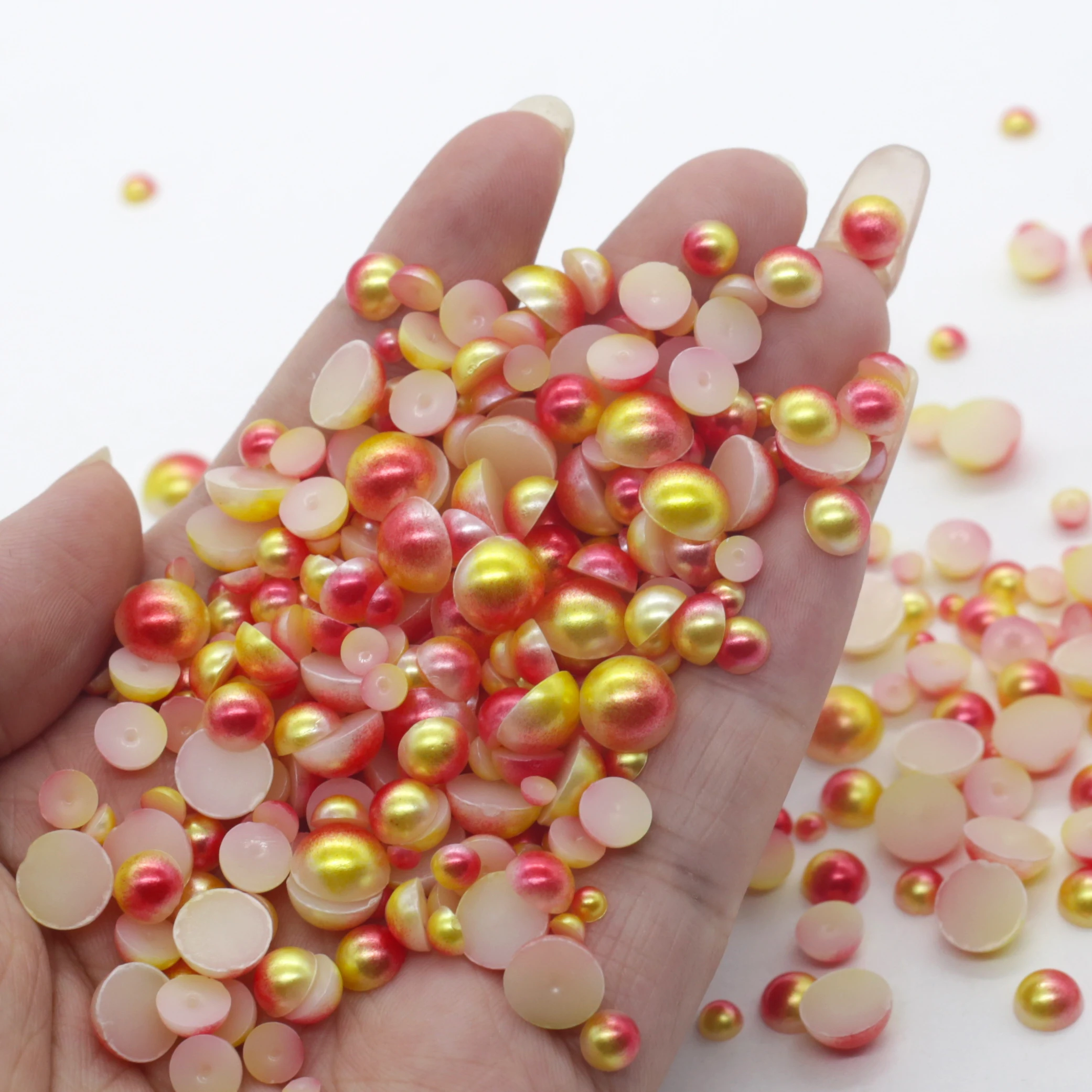 XULIN Custom Size Color Mix ABS Pearl Rhinestone For Tumbler Crafts DIY