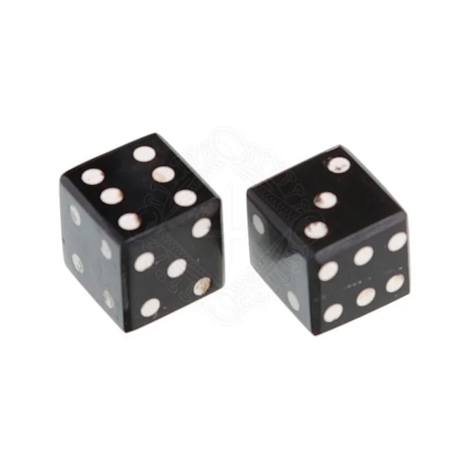 Шестигранные кости с цифрами от одного до шести с лучшей скоростью