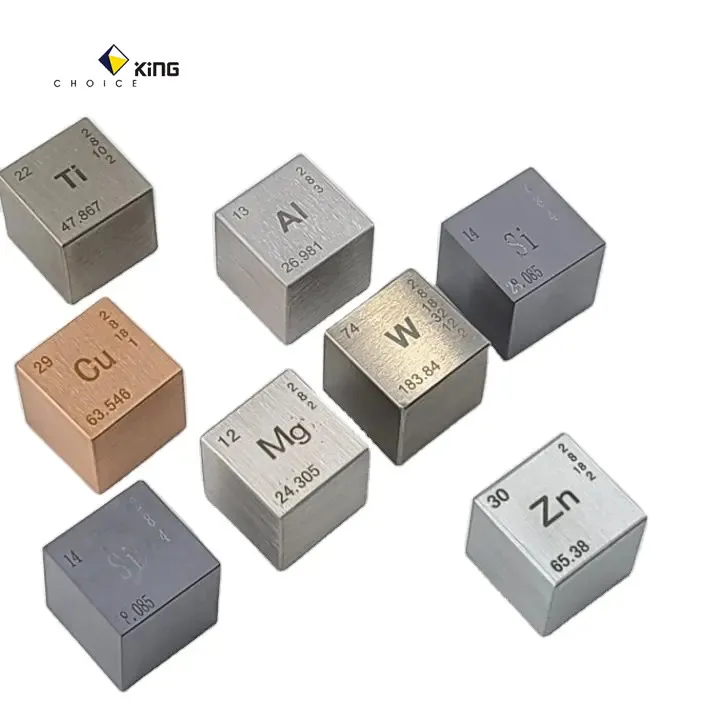 Metal Cube Aluminum Magnesium Silicon Iron Copper Titanium  Tungsten/Sole Sales Agent Appointed for North America
