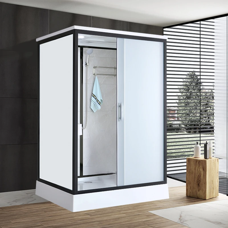 Integrated One-Piece Prefab Bathroom Unit with Shower Toilet and Bathing Room for Rural Rental Properties