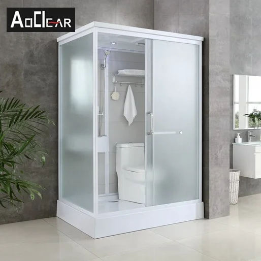 Modular bathroom pod prefab steam shower all in one bathroom with toilet