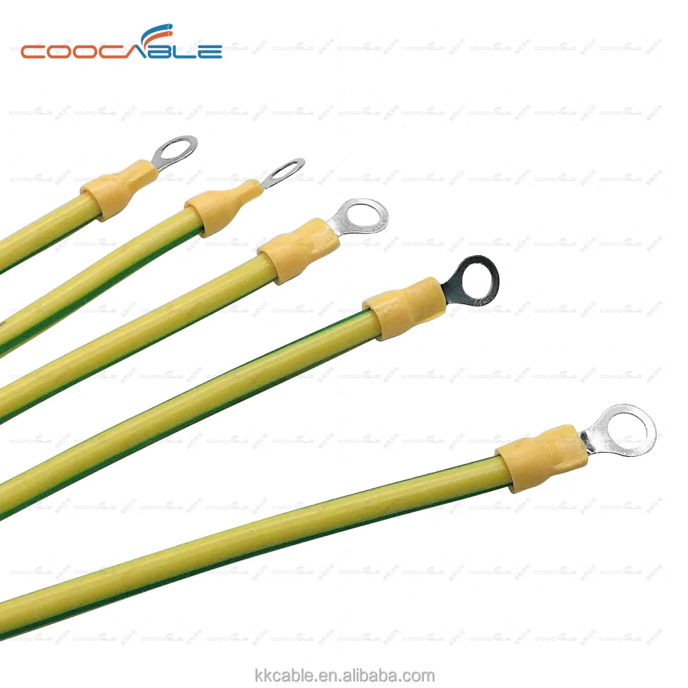 PVC Cover Copper Wire thw/tw AWG 14 12 10 8 6 Solid/Stranded Electrical Cable