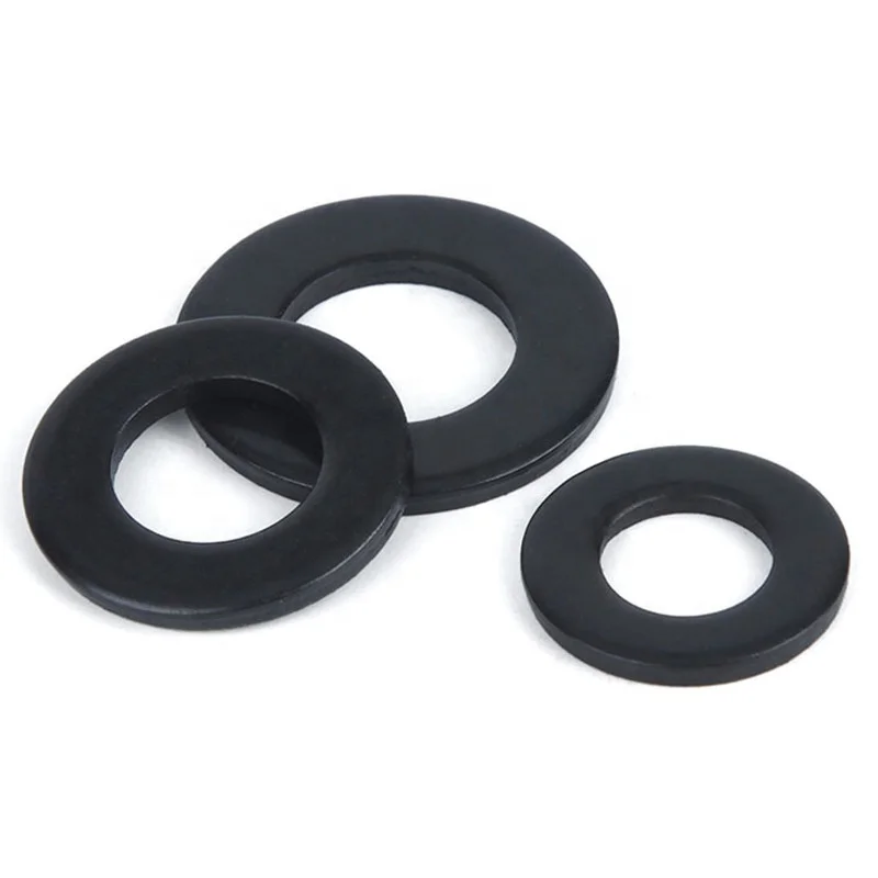 OEM Factory Supply White Black Nylon Plastic Gasket Plastic Washer Flat Washers Plastic Nylon Flat Washer