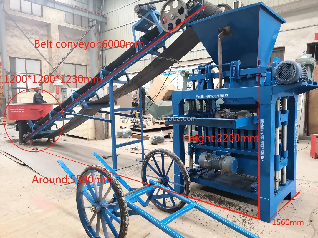 Hollow Block Making Machine Cement Block Making Machines Price Kenya Shop Online Concrete Mixer Shopping to Algeria