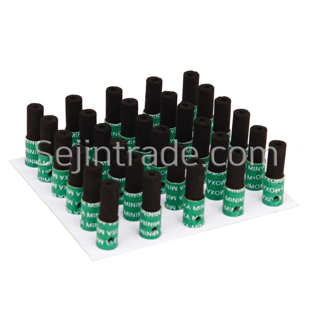 JEIL NO-Smoke MINI MOXA. Medical Smokeless Moxibustion Made Korea Nature Therapy Moxa Cone Pure Roll Moxa Stick (180PCS/BOX)