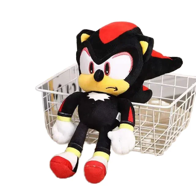 Wholesale 30cm Cute Soft Cartoon Sonic Hedgehog Plush Toy Doll Superhero Gold Sonic for Kids Gift Idea from Manufacturers