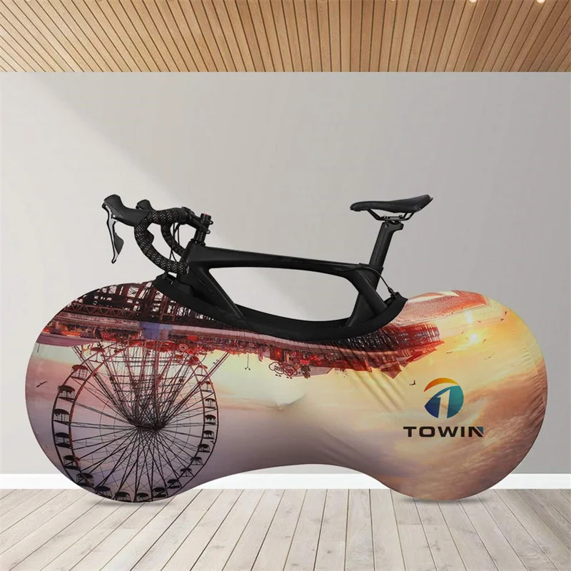 Dust-Proof Indoor Outdoor Protection Cover Washable High Elastic Tire Travel Bag Storage Gear Garage Bike Wheel Cover