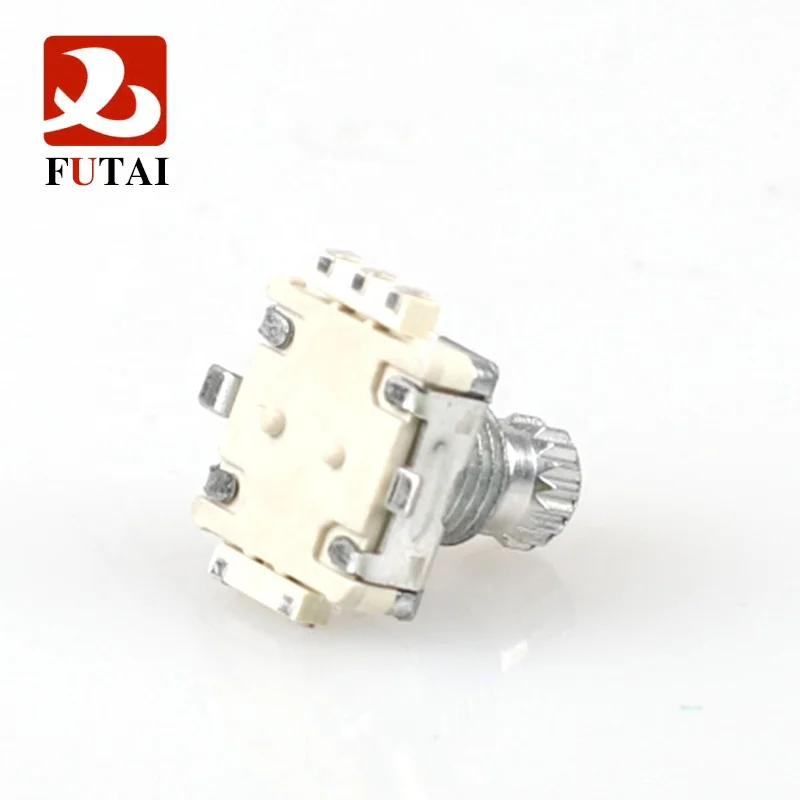 EC11 SMD rotary encoder module 15mm audio digital potentiometer with switch, 5Pin