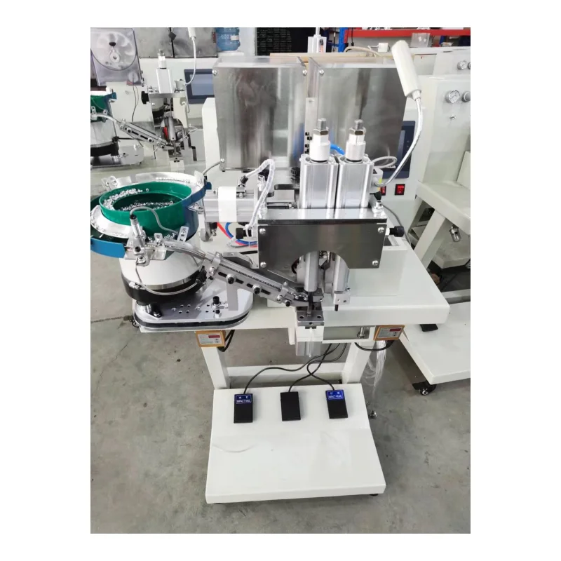 Fully Automatic Beading Machine Double Head Multifunctional Button Sewing Machine Sewing Pearl Plastic Button With Computer