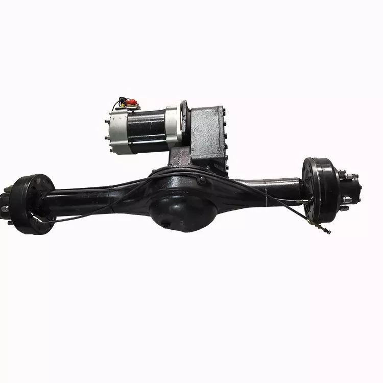Electric car rear axle electric tricycle ac motor 60V 72V 96V 7.5kw heavy duty rear axle accelerator