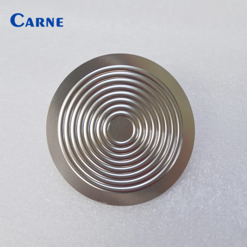 free sample corrugated metal diaphragm membrane for pressure sensor