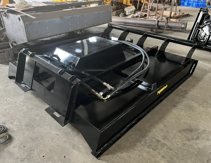 RSBM High Quality Grass Cutter Grass Trimming Machinery Skid Steer Grass Mower