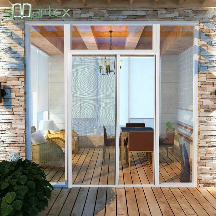 Good Price Customized Retractable Screen Sliding Roll Up Mosquito Net Durable Mesh Roller Fly Screen Door