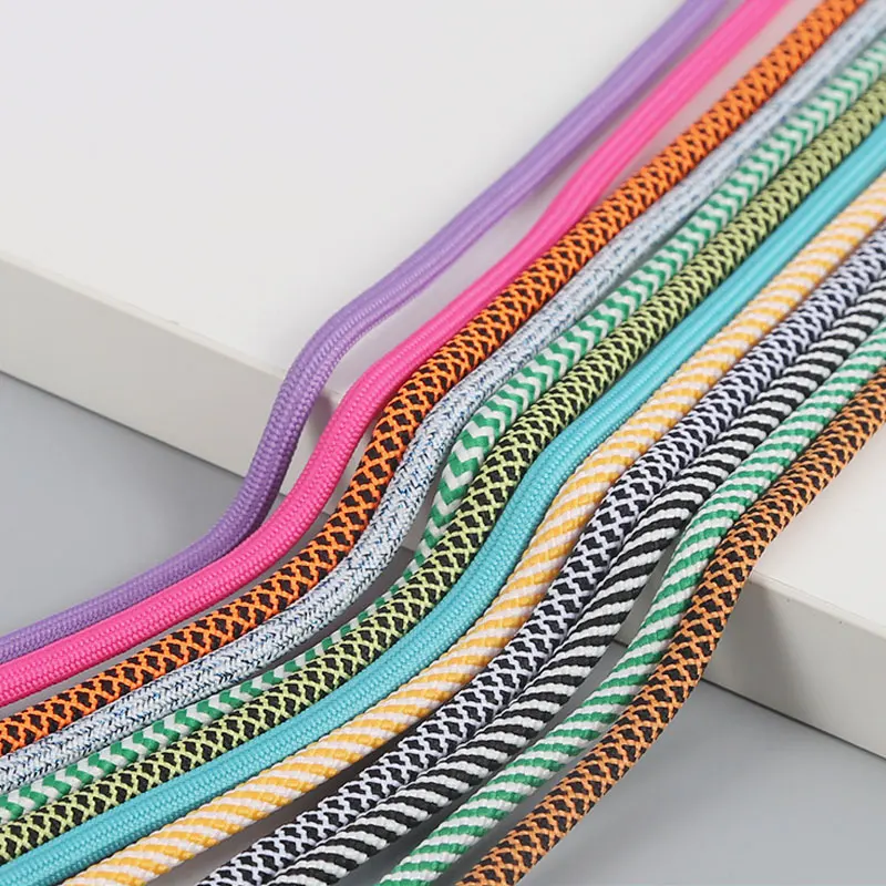 Customization Nylon Braided Rope Strips Silk 16/24/32 Strands Pp/Polyester/Nylon Braided Rope