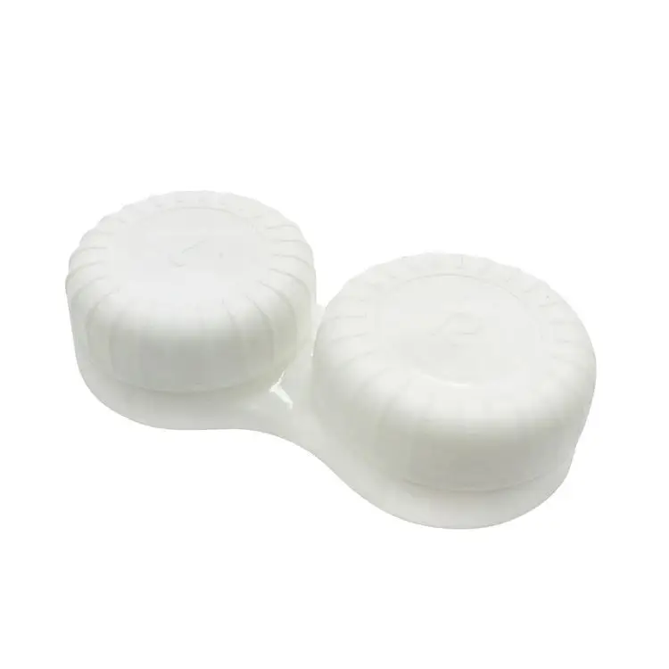 
colorful portable custom logo contact lens partner case lenses care case Dual Lens Case Accessories Container portable 