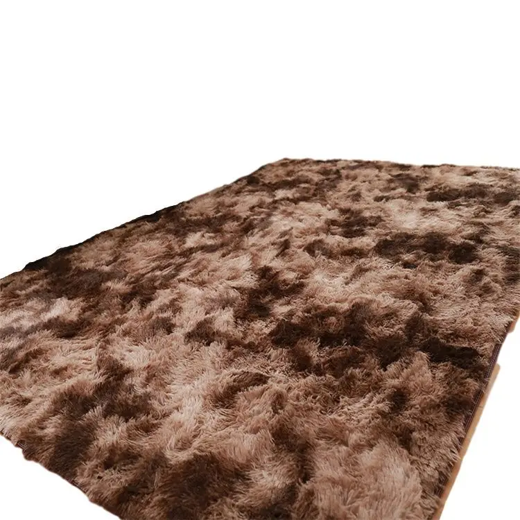 Soft Shag Living Room Carpet And Design Brown Area Rug