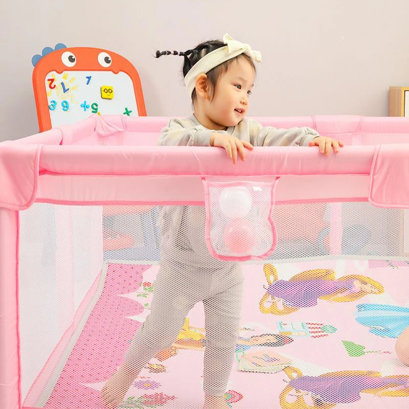 Toddler Oxford fabric Large Playpen Indoor Kids Play yard Center Safety Fence Baby Playpens Safety Fence Kids Playpens