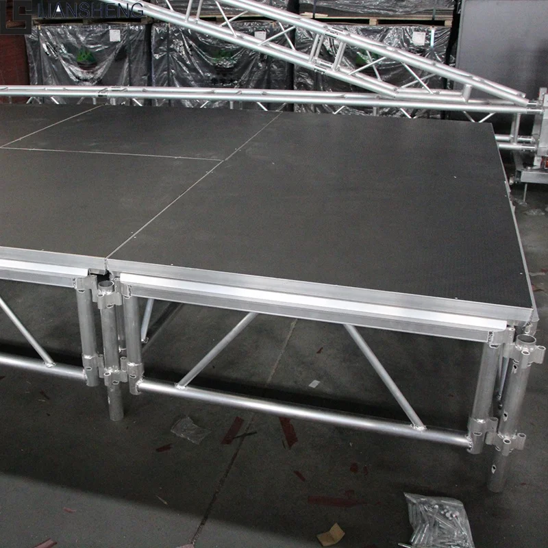 High quality Aluminium Stage  OEM Stage  For Sale Modern Church Podium