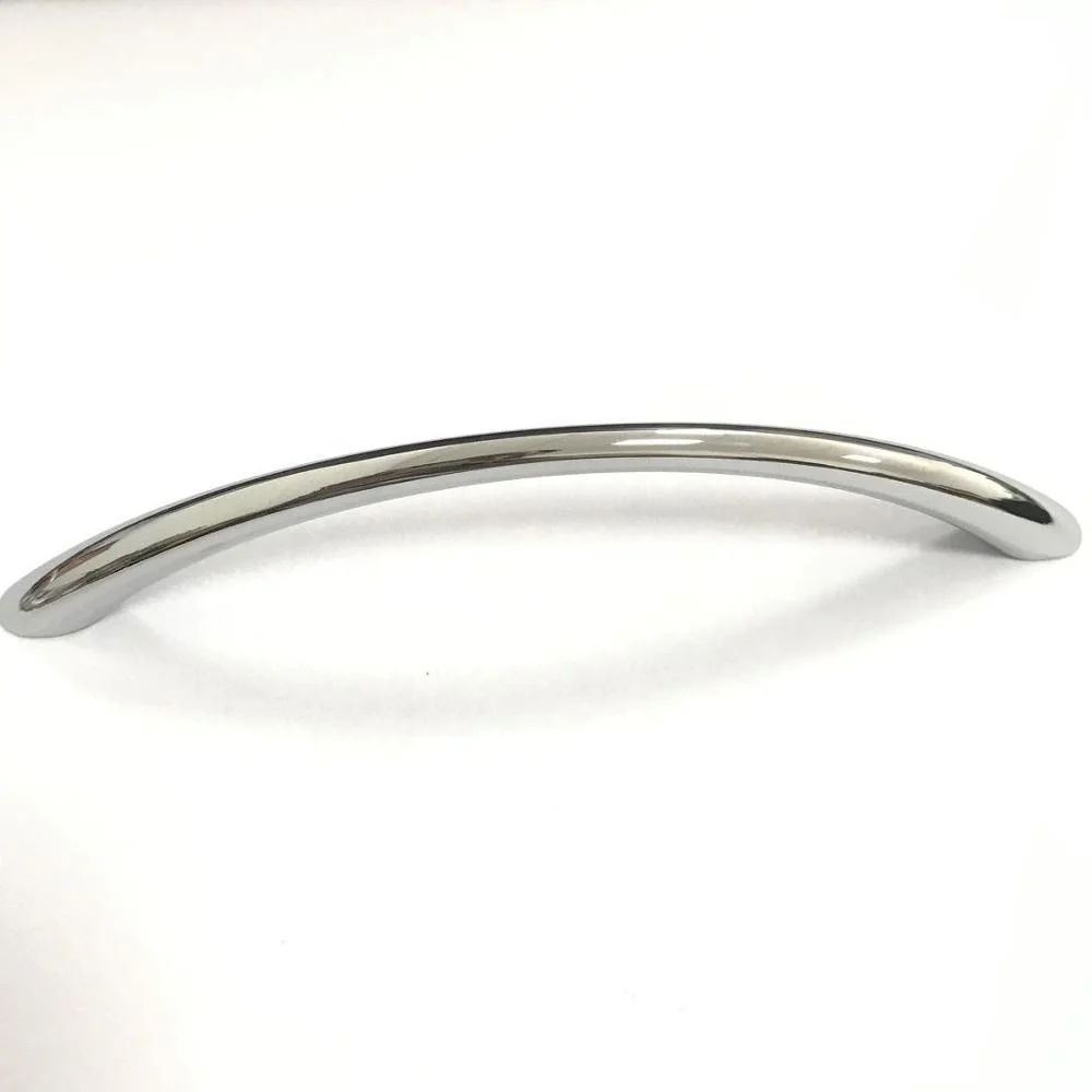 Zamak Die casting C shape Furniture Cabinet Drawer Zinc alloy whalebone curve pull handle