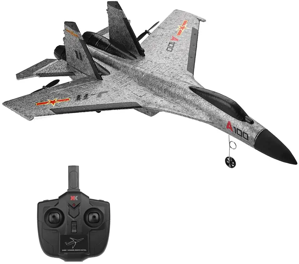 WLtoys XK A100 RC Airplane 3 Channel 2.4GHz Remote Control Airplane Fixed Wing RC Plane Aircraft Easy &amp Ready to Fly