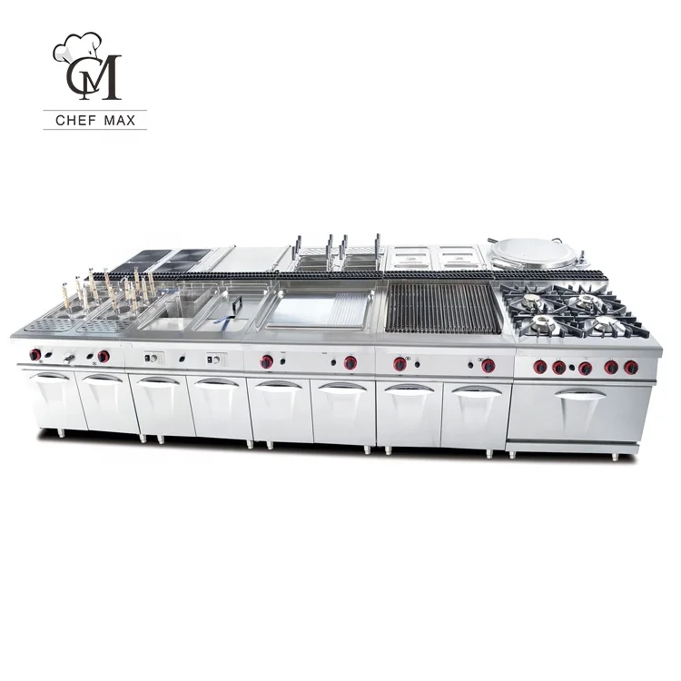 CHEFMAX, гостиничное западное итальянское газовое кухонное оборудование, оборудование для ресторанов, дизайнерское коммерческое кухонное оборудование