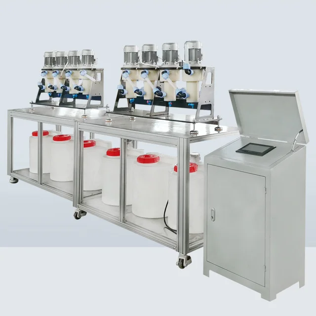 Hot selling liquid extraction and separation pilot plant