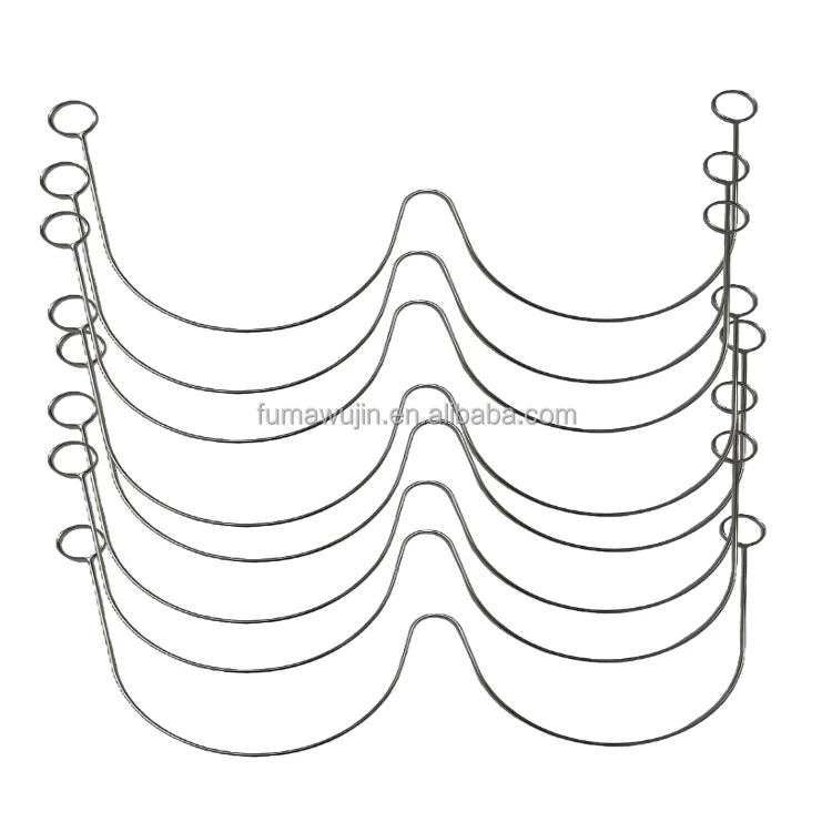 Hot selling heart shape flower shape butterfly style fast shipment stainless wire frame wire bra carnival