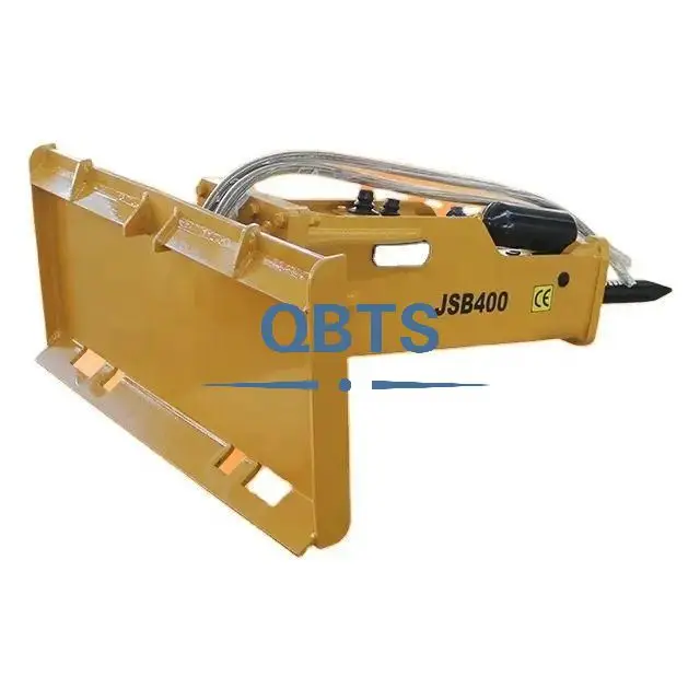 Hydraulic Hammer for Skid Steer Loader  QBTS Rock Pavement Demolition Hydraulic Hammer Construction Machine For Komatsu