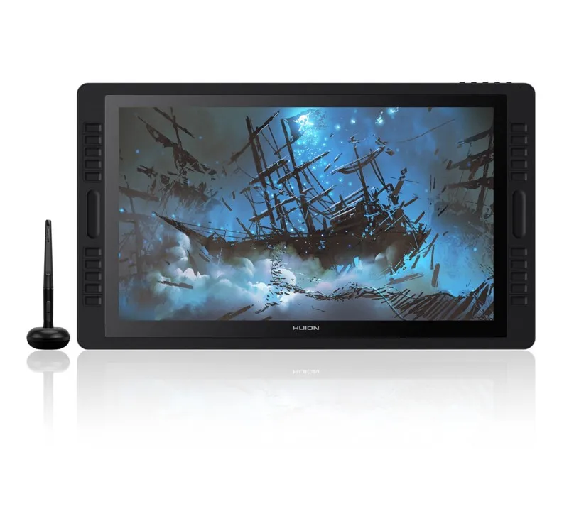  Графический планшет для рисования Huion Kamvas Pro 22 2018 21 5 дюйма с безбатарейным