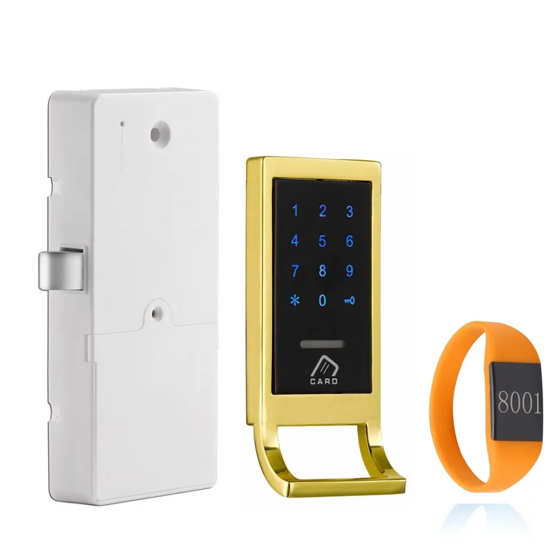 Digital Electronic Locker Lock Touch Screen Password Lock for Cabinet Mailbox File Sauna Drawer School Lockers