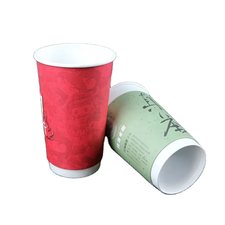 OEM/ODM Производитель 8oz-24oz Биоразлагаемые бумажные чашки