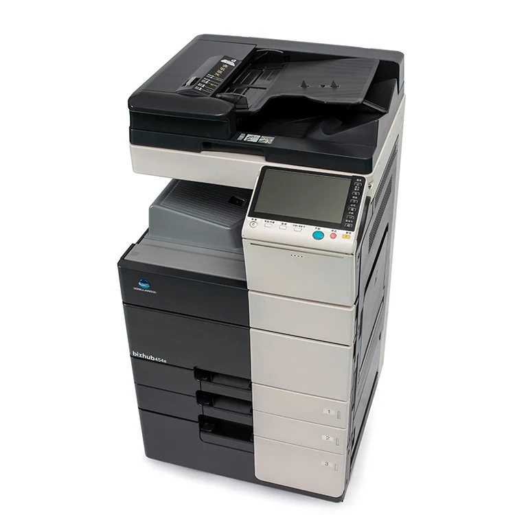 Лазерный принтер A3 фотокопировальный Konica Minolta Bizhub 454/454e монохромный Многофункциональный