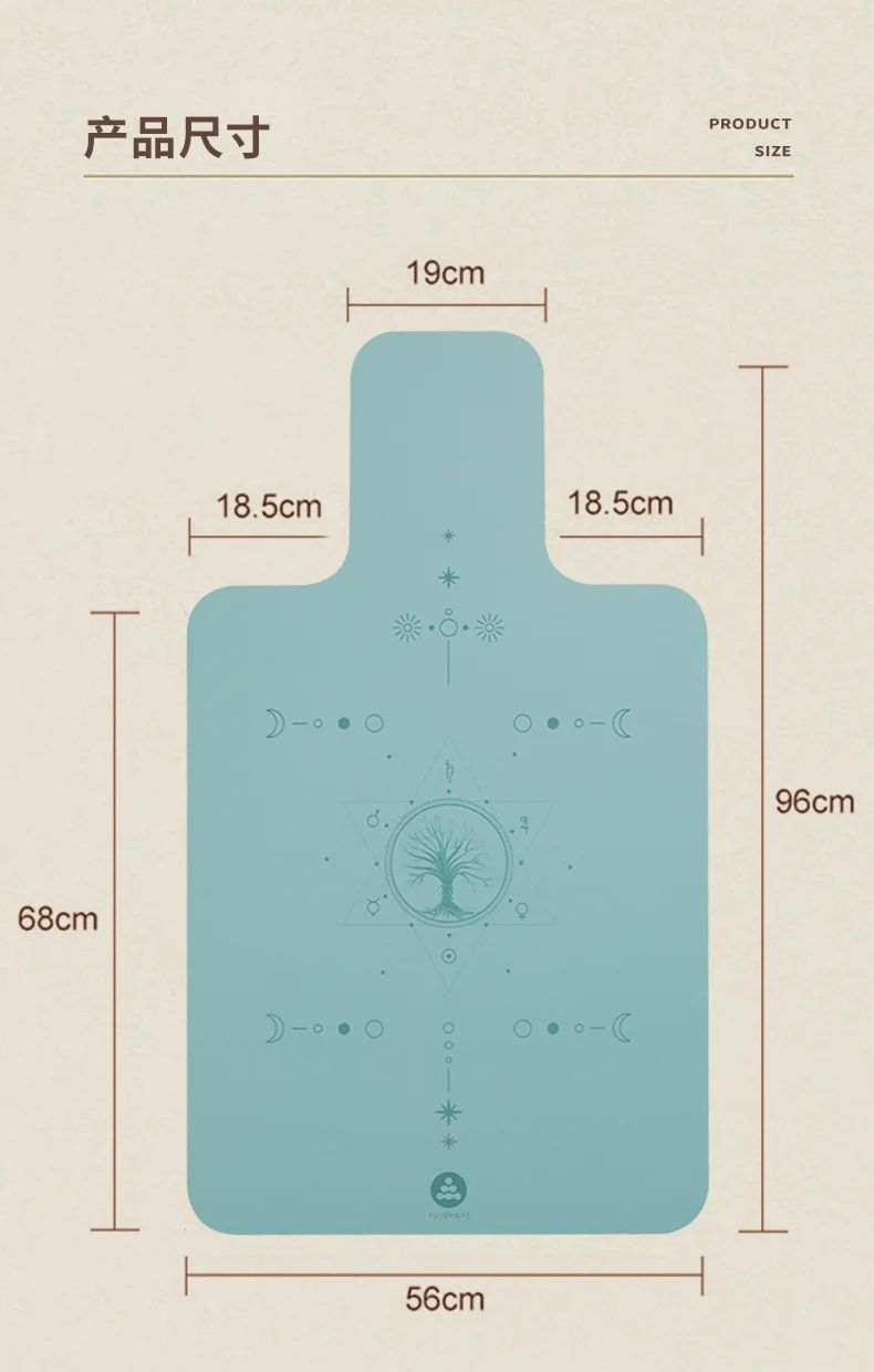 New Microfiber Yoga Mats eco yoga equipment protection core bed carved natural rubber non-slip suede pilates reformer mat