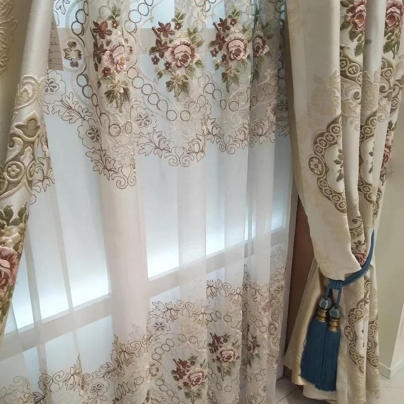 Full Blackout Curtains Energy Efficient With Coating Back,100% Sun Blocking Curtains For Bedroom