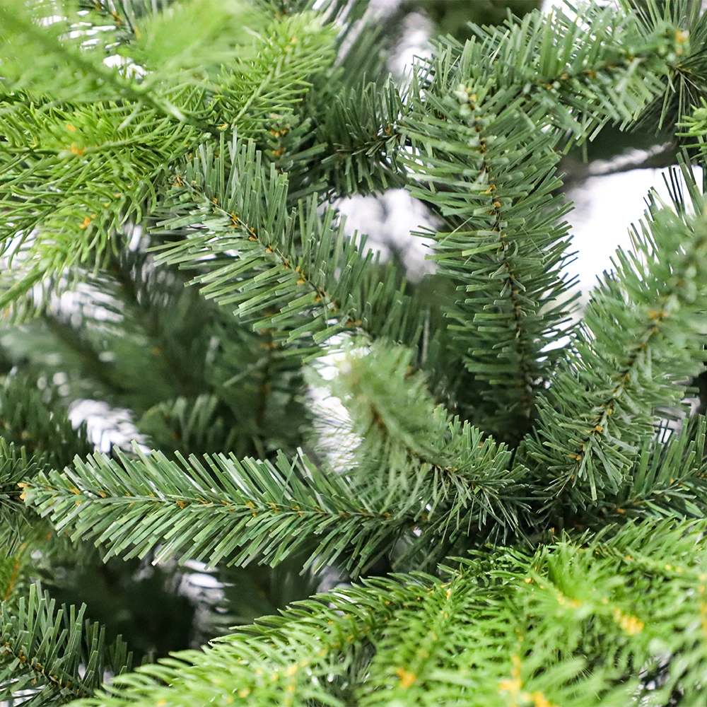 7ft 8ft 9ft 10ft Artificial Christmas Decorative Christmas Tree PE Mixed PVC Pre-lit With Metal Stand for Christmas Decor