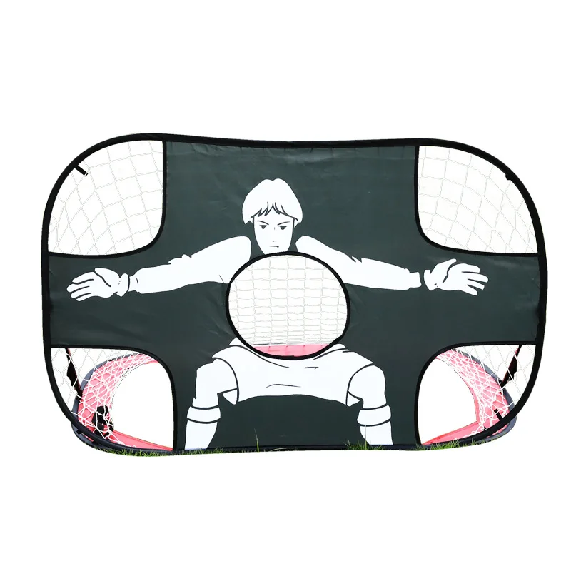 Portable Foldable Soccer Goal for Kids Movable Football Goal Frame for Training