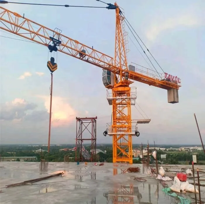 Shandong Tavol лучшее качество строительное оборудование QTZ модель Topkit башенный кран с
