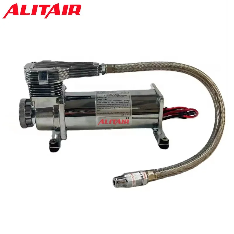 200psi air compressor 3/8NPT air compressor pump 485C Chrome air suspension compressor repair kit