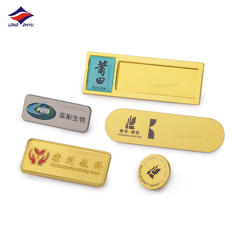 Longzhiyu 17 years die struck pins manufacturer customize personalized blazer metal brooch shirt lapel pins