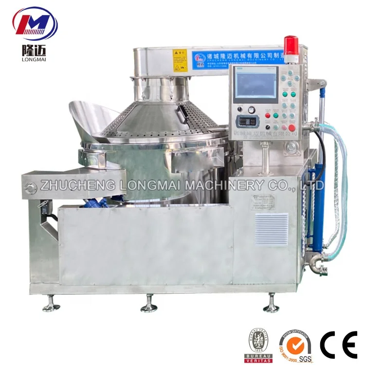 Industrial Automatic Caramel Flavored Popcorn Maker  Popcorn Making Machine Pop Corn Continuous Production Line