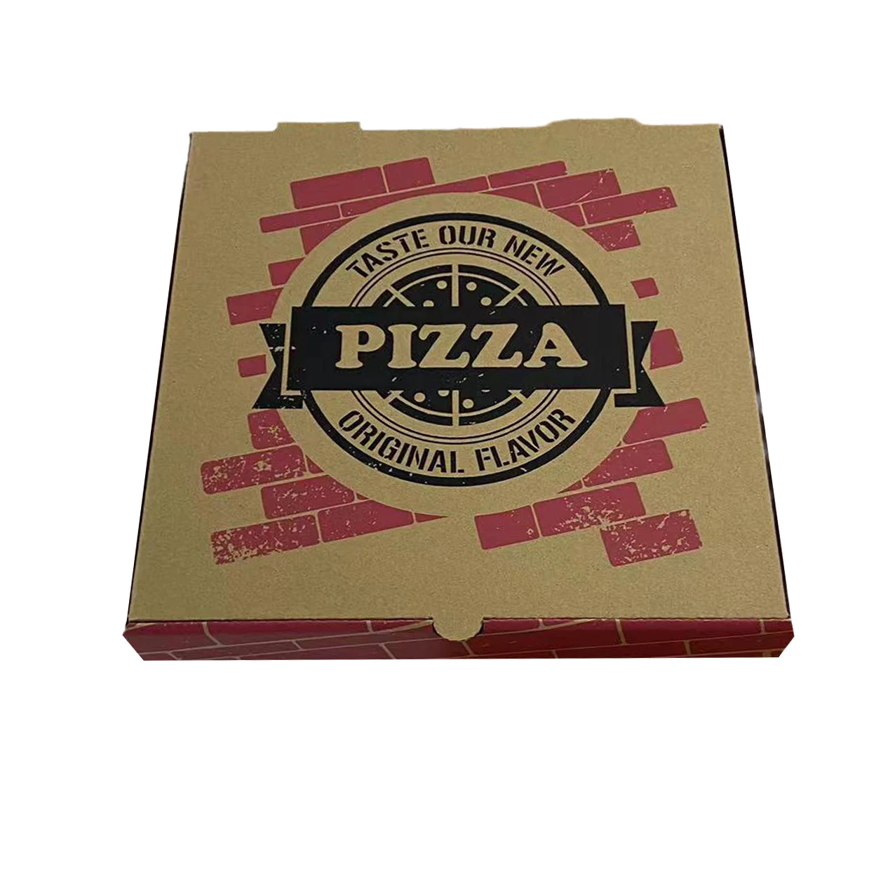 Pizza Box 6 7 8 9 10 11 12 13 14 15 16 17 18 19 inch Corrugated Pizza Box for Template