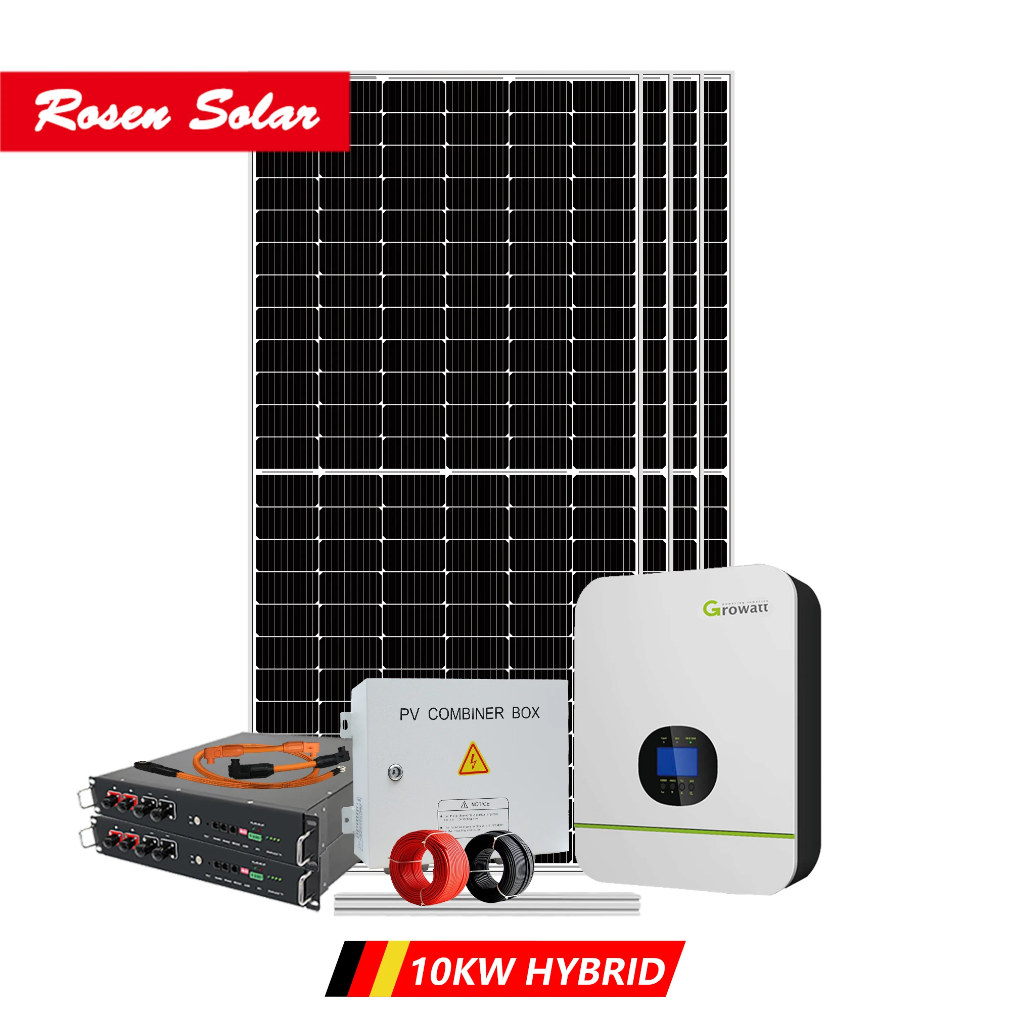 solar set complete hybrid solar power system 10KW solar set complete powerstation For solar farm