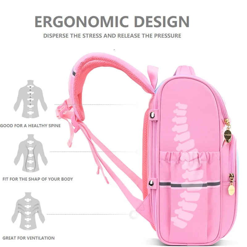Customized primary Student Backpack School Bag for back to school