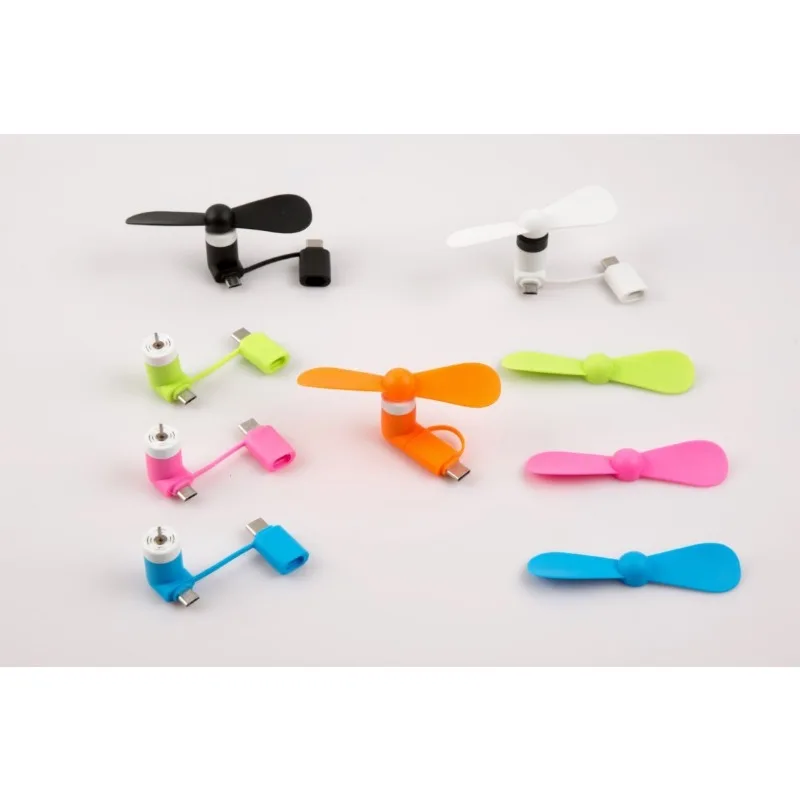 Promotional USB Gadget Portable Mini Soft Phone Fan For Iphone Android Micro Handheld Cooling Cellphone Fan Cooler Mobile Phone