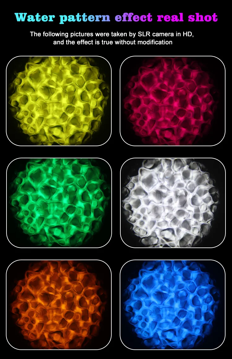 Christmas Outdoor 200w 300watt LED Logo Gobo Ocean Water Wave Ripple Light Gobo Projector light